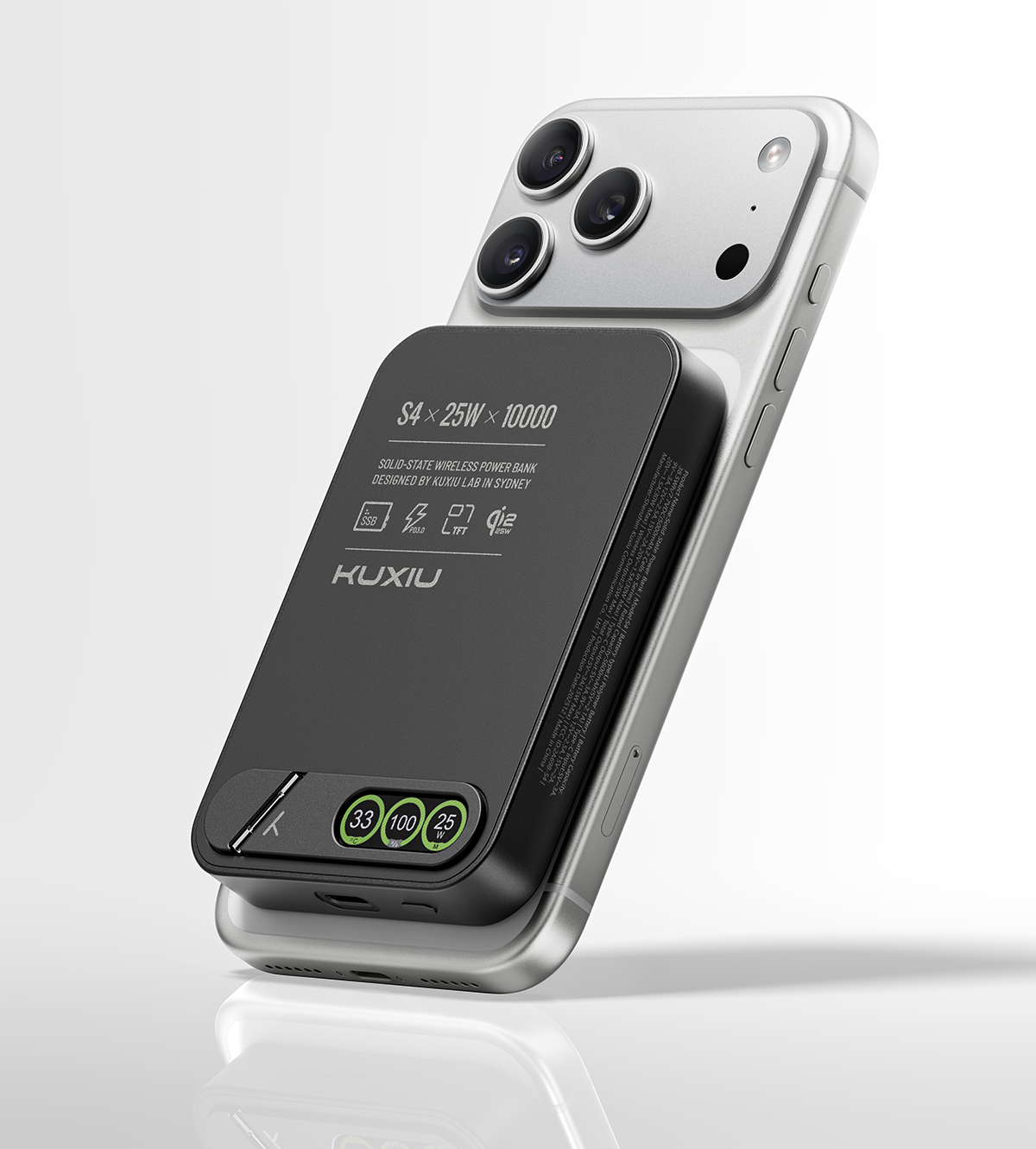 KUXIU S4 Qi2.2 25W 10000mAh